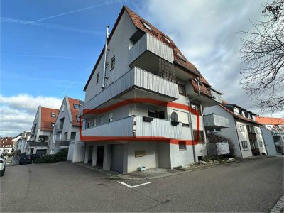 Stilvolle, gepflegte 2-Zimmer-Wohnung mit Balkon und EBK in Pleidelsheim