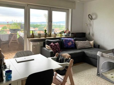 Energetisch Sanierte 2-Zi.-Wohnung mit Balkon und Tageslichtbad, 6.OG mit Aufzug, Dornbusch