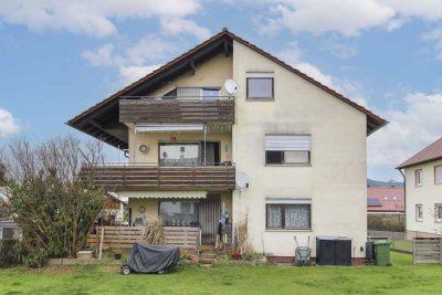 Wißgoldigen: Voll vermietetes 3-Familienhaus mit Garten und 3 Garagen