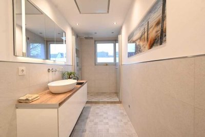 Sonnenverwöhnte, modernisierte Maisonettewohnung * Terrasse * Gäste-WC * Garage * ca. 85,00m²