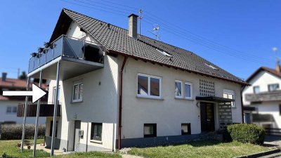 Hell, großzügig und charmant - 
3,5-Zimmer Wohnung in kleiner Einheit!