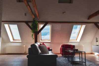 Helle 2-Zimmer Dachgeschosswohnung mit Sauna in Wolfsburg-Ehmen