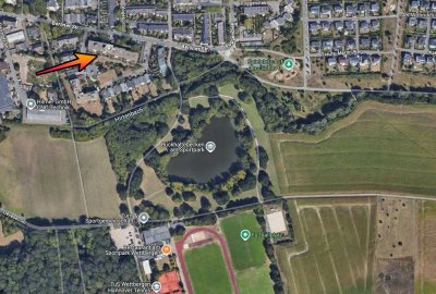 Wunderschöne helle und ruhig gelegene 3 Zi. - Wohnung im 5. OG mit Fahrstuhl in Hannover-Wettbergen