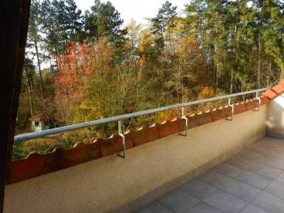 Gemütliche 2-Zimmer Dachgeschosswohnung am Waldrand