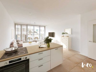 Ideal geschnitten mit 2 Bädern und Südbalkon