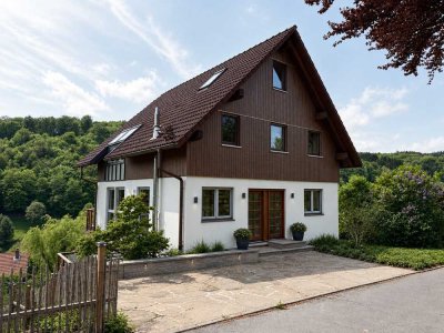 Schönes Einfamilienhaus in Olfen (Oberzent) mit Garten, Terrassen & viel Gestaltungsspielraum