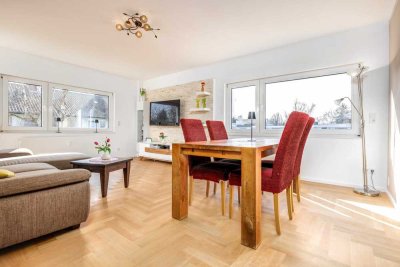 Ginnheim: ruhig, großzügig: flexible 4-5 Zimmer mit 2 Balkonen und Weitblick bis zum Feldberg