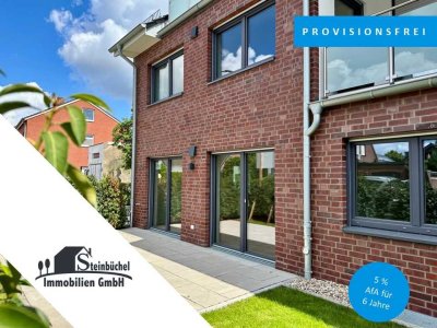 NEUBAU! Moderne Gartenwohnung mit 2 Zimmern und Südwest-Terrasse!