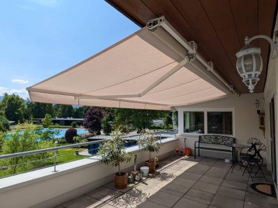 In Bestlage möblierte Maisonettewohnung mit zwei Tiefgaragenplätzen
