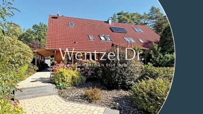 Hochwertiges Blockbohlenhaus mit traumhaftem Grundstück in Escheburg