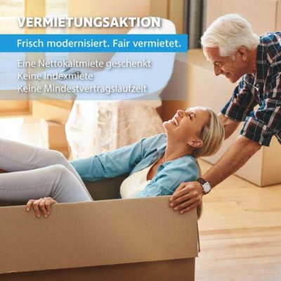 Frisch modernisiert. Fair vermietet.