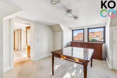 Außergewöhnliche Maisonette-Wohnung. Mit Charakter und Seele. In ruhiger Lage von Essen.