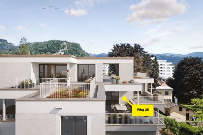 4-Zimmer-Dachgeschosswohnung mit Penthouse-Charakter | Top 25