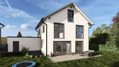 Schönes Neubau Einfamilienhaus in Blonhofen mit Doppelgarage