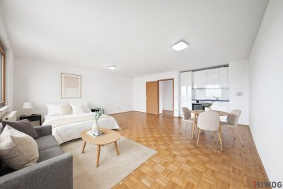 Helle Neubauwohnung mit Parkblick in U-Bahnnähe bei Donauinsel | vermietet bis 2031 | freier Mietzins | modernes Gebäude inkl. Tiefgarage