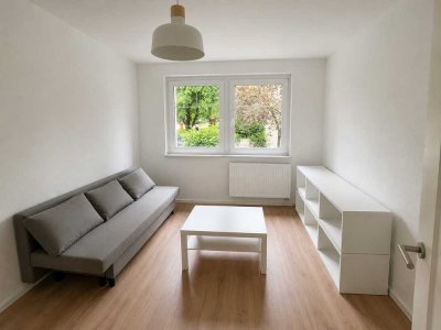Schlüssel drehen, zuhause sein | möbliertes 1-Raum-Apartment nahe WHZ
