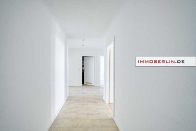 IMMOBERLIN.DE - Helle Wohnung mit Südloggia & Pkw-Stellplatz nahe Campus & Klinikum Buch