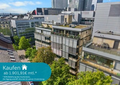 ++ Top-Innenstadtlage: Exklusive 2-Zimmer-Wohnung mit Balkon, Dachterrasse & viel Komfort ++
