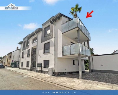 Wohnen über den Dächern Frankenthals – Neubau 3ZKB mit Klimaanlage, Aufzug und großem Balkon