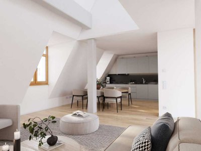 Neubau/Erstbezug. Exklusive Dachterrassen-Wohnung mit Weitblick.