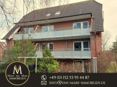 Baltrum - Eigentumswohnung mit 2 Schlafzimmern und zwei Bädern und Balkon
