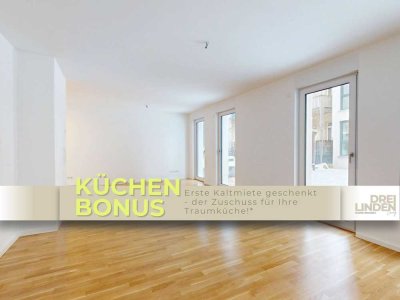 **KÜCHENBONUS** Großzügige 2-Zimmer-Wohnung mit Terrasse im Neubauquartier DREILINDEN Living