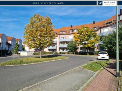 Würzburg: Vermietete Einzimmerwohnung zu verkaufen - Mit Balkon, Einbauküche und Stellplatz