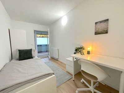 � Zimmer frei in unserer WG mit Balkon – Mombertplatz 60, Heidelberg