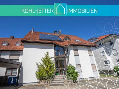 Gepflegte 3,5 Zi.-Maisonettewohnung mit Südbalkon und fantastischem Ausblick über Balingen!