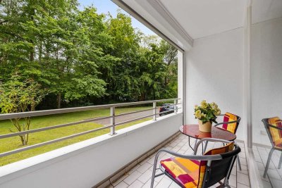 Strandnahe 2 Zimmerwohnung mit Balkon und Stellplatz