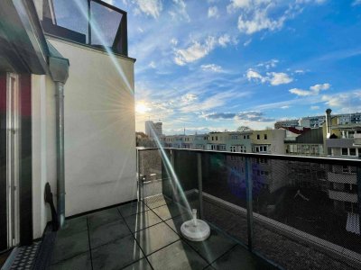 NEUER PREIS: Sonnige Maisonette-Wohnung mit Balkon und Garage