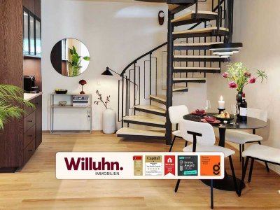 Erstbezug nach hochwertiger Renovierung und Möblierung | Maisonettewohnung | Einbauküche | Balkon