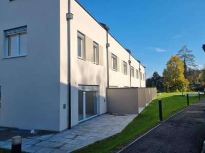 Wohnen am grünen Stadtrand von Linz - Reihenhaussiedlung Agathe-Schwabenau-Weg