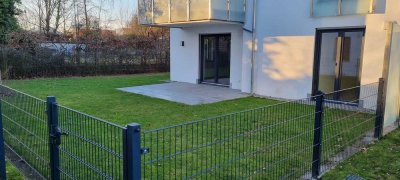 3-Zi-EG-Wohnung (80 m²) mit großer Terrasse & Privatgarten