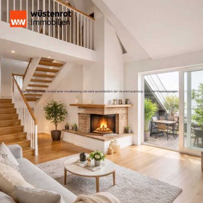 Attraktive Maisonette-Wohnung
- Kamin - Garage -
in Bottrop-Stadtmitte
