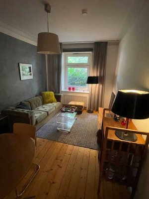3-Zimmer-Wohnung mit eigenem Garten in Eimsbüttel, sofort bezugsfertig.