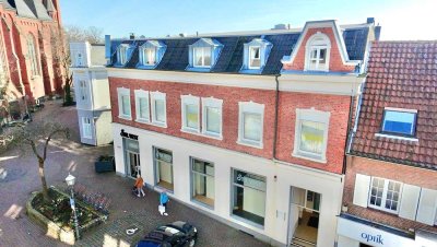 Einmalige Gelegenheit: Mehrfamilienhaus mit Gewerbe im Zentrum von Rhede