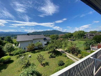 Seeblickwohnung in Grün- Ruhelage in Pörtschach in Wörtherseenähe, neu renoviert