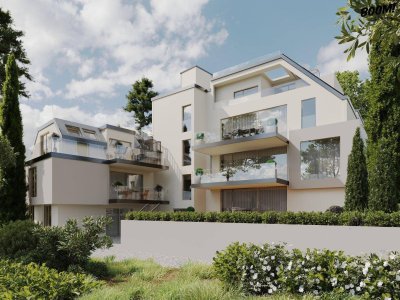 Erstbezug mit Wow-Effekt: Stilvolle 3-Zimmer-Wohnung mit Terrasse &amp; Lift im grünen Hietzing