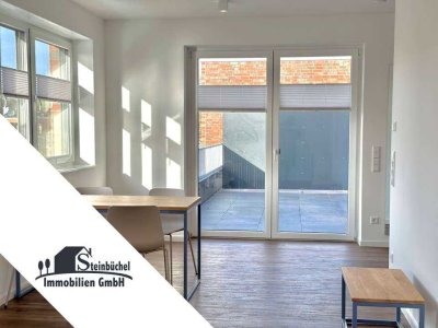 Neuwertiges 2-Zimmer-Penthouse! Stilvoll möbliert mit großzügiger Dachterrasse!