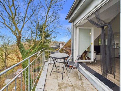 Exklusive-Maisonette: EBK, Galerie, Donaublick im Ulm-Gögglingen