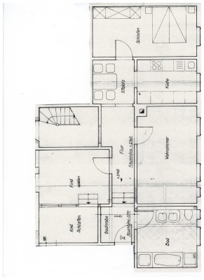 Gemütliche 3-Zimmerwohnung, Altbau, Im Zentrum von Bad Lausick