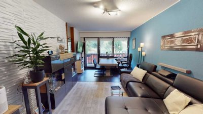 Ruhige 2-Zimmer-Wohnung mit Sonnenbalkon Aufzug und Stellplatz