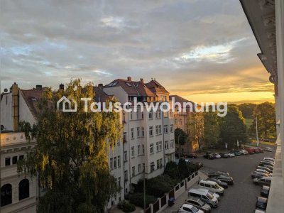Tauschwohnung: Helle Wohnung im sanierten Altbau in der Südvorstadt Karli