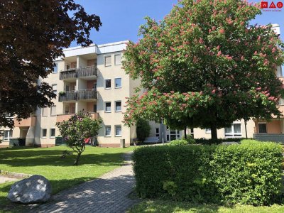 Geförderte Seniorenwohnung mit sonniger Loggia, barrierearmem Komfort und Aufzug - exklusiv nur für Pensionisten, die ruhig und selbstständig wohnen möchten!