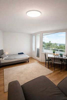 1 Zimmer Wohnung möbliert in Pasing*Einbauküche*Kernsaniert*Balkon