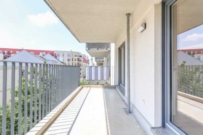 Großzügige 2-Zimmer-Wohlfühlwohnung mit sonnigem Balkon & moderner Markenküche
