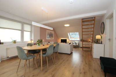 Stilvolle 2-Zimmer Maisonette-Wohnung mit Stellplatz im Östlichen Ringgebiet