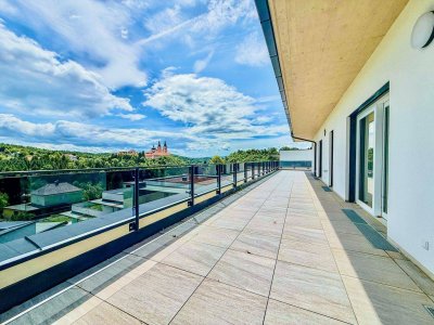 PENTHOUSE MARIATROST I 100m² TERRASSE I BASILIKA I TIEFGARAGE I LIFT DIREKT IN DIE WOHNUNG I ERSTBEZUG I SÜD-WEST AUSRICHTUNG I ABSOLUTE RUHELAGE I SEHR HELL I PROJEKT WOHNEN I