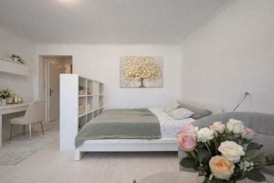 Urban Living: modernes Apartment mit Balkon und TG